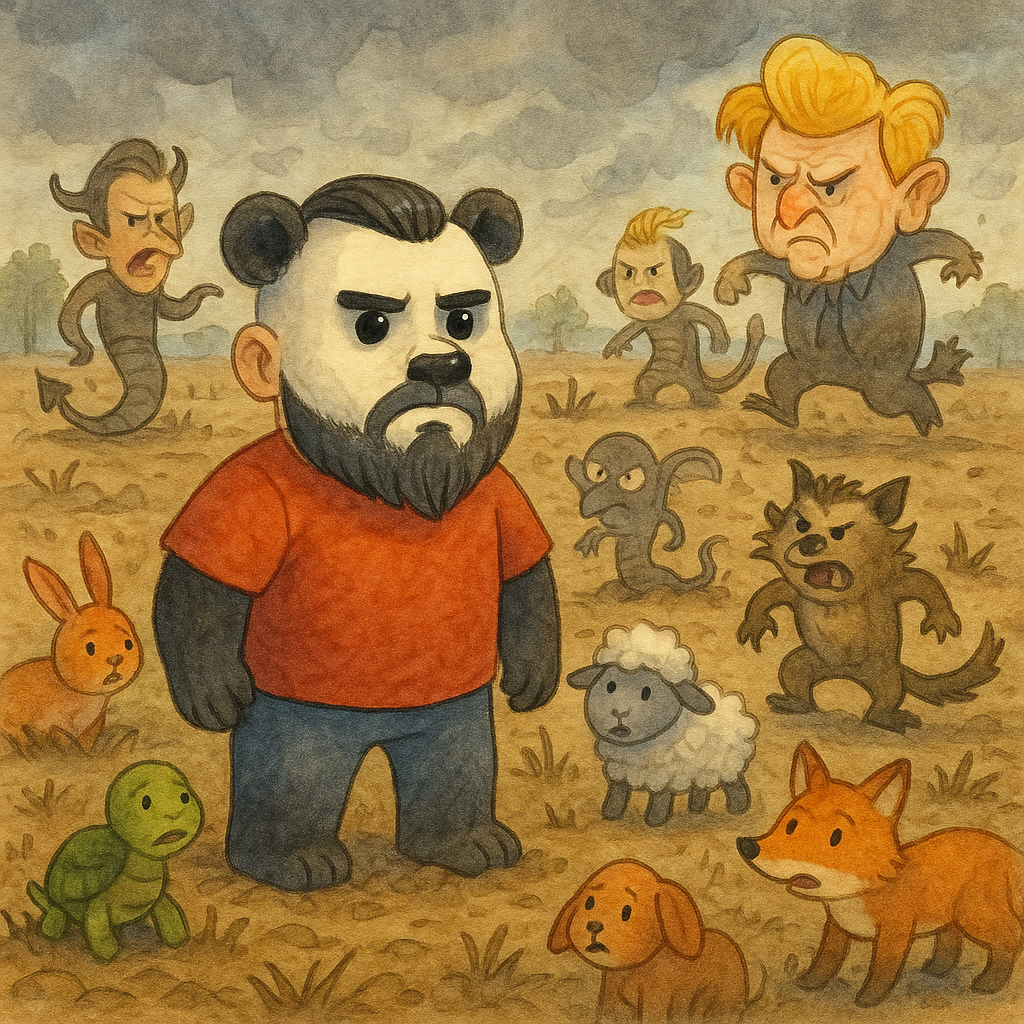 Meadow after Yahoos arrived